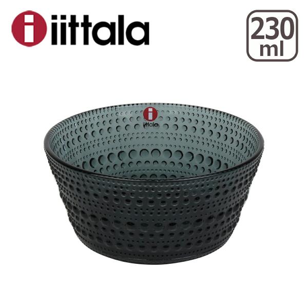 イッタラ カステヘルミ ボウル 230ml ダークグレー ガラス製 iittala 食器