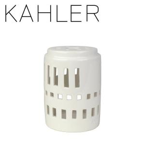 ケーラー アーバニア キャンドルホルダー リトルタワー 陶器 H11.5cm KAHLER Urbania tea light house Little tower 691069 デンマーク インテリア｜daily-3