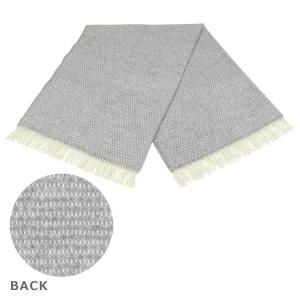 KLIPPAN クリッパン スローケット ウールブランケット 130x200 KNUT（クヌート）LIGHT GREY（ライトグレー）｜daily-3