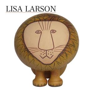 Lisa Larson 【並行輸入品】リサラーソン 置物 ライオン ミディ