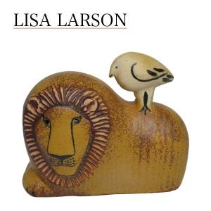 リサ・ラーソン ライオン ウィズ バード ライオンと鳥 置物 北欧インテリア 雑貨 オブジェ 1110400 Lisa Larson リサラーソン｜daily-3