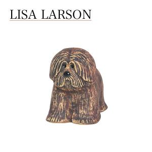 T076 リサラーソン　置物　イヌ　キツネ Lisa Larson 【並行輸入品】リサラーソン 置物 スカンセン 雪の中の