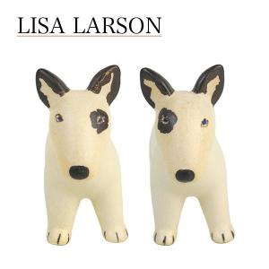 Lisa Larson リサ・ラーソン 置物 犬 ミニケンネル ルーファス