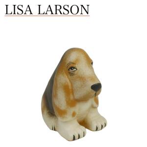 Lisa Larson 【並行輸入品】リサラーソン 置物 犬 ケンネル スパニエル