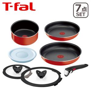 T-fal インジニオ・ネオ パプリカレッド セット7 L15190 ( 7点 T-fal インジニオ・ネオ パプリカレッド セット7 L15190 ( 7点