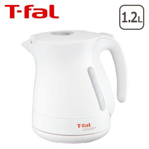 ティファール 電気ケトル ジャスティン プラス ホワイト 1.2L KO340175 T-fal