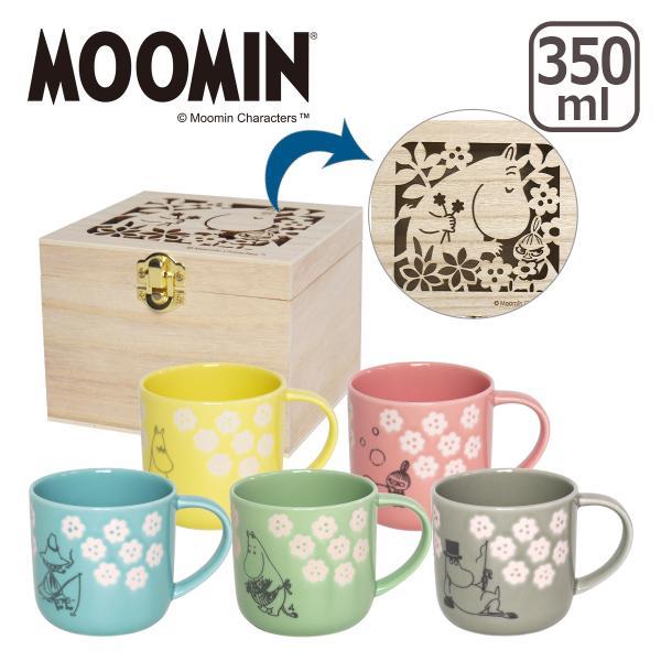 MOOMIN（ムーミン）マグカップ Floret -フローリット- 木箱入