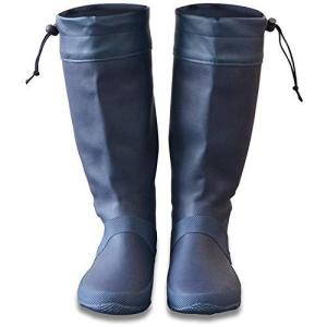 レインブーツ  収納袋付 男女兼用 メンズ レディース キッズ 長靴 ドローコード コンパクト収納