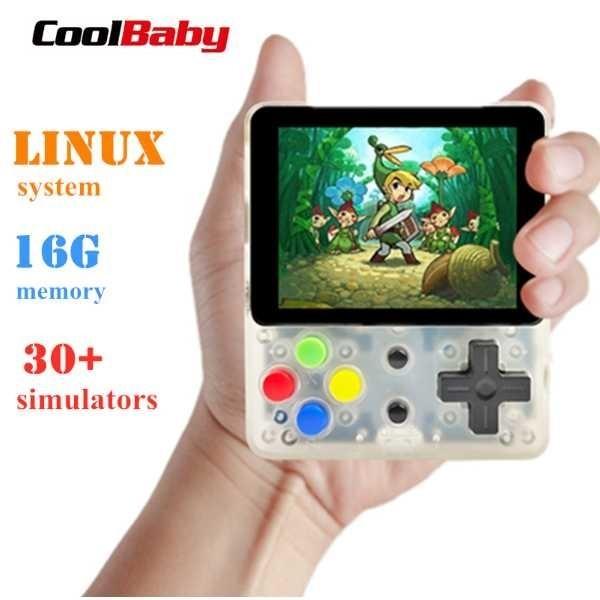 4.3インチポータブルゲームレトロゲーム機14000 in 1 9種類のシミュレーターをサポートエミ...