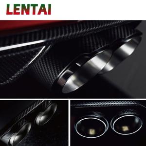 スラッシュカットサイレンサー マフラー チタンブルー50.8mm/ 50.8パイ