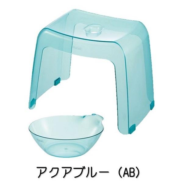 リッチェル バス用品 カラリ３０Ｈ ２点セット　アクアブルー