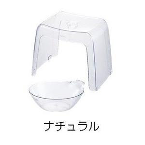 リッチェル バス用品 カラリ３０Ｈ ２点セット　ナチュラル