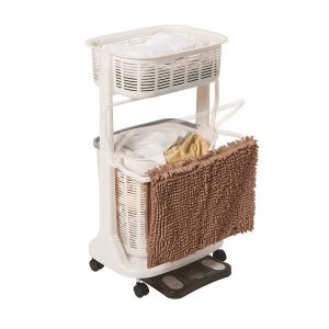 ランドリーバスケット ＢＨ−３０２ バスマット干し付　サンコープラスチック