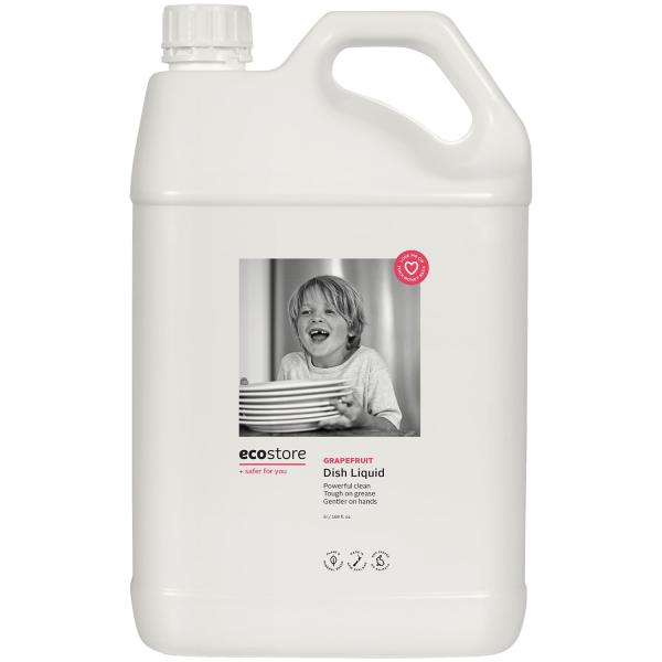 ecostore(エコストア) ディッシュウォッシュ リキッド グレープフルーツ 5L 食器用洗剤 ...