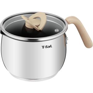 ティファール 片手鍋 16cm 2.6L IH ガス火対応 PFOAなどの有害物質不使用 こびりつきにくさ長持ち 「オプティスペース IHス