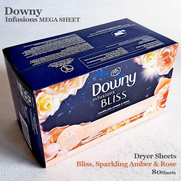 柔軟剤シート Downy ダウニー シート インフュージョン メガシート スパークリングアンバー＆ロ...
