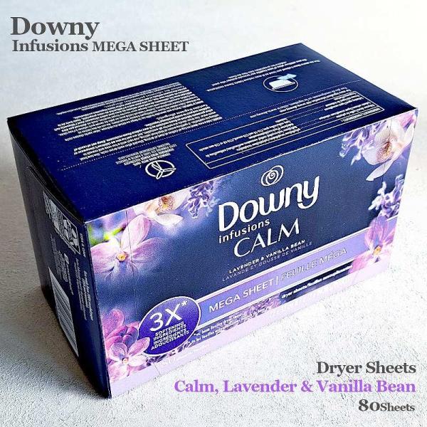 柔軟剤シート Downy ダウニー シート インフュージョン メガシート ラベンダー &amp; バニラ 8...
