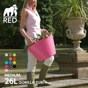 バケツ界の王様 RED GORILLA ゴリラタブ Mサイズ 26L バケツ界の王様 ランドリー 洗濯かご バスケット 人気 海外 おしゃれ GORILLATUB Msize レッドゴリラ
