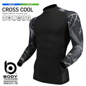 冷感インナー メンズ JW-726 11.ブラック BT パワーストレッチ