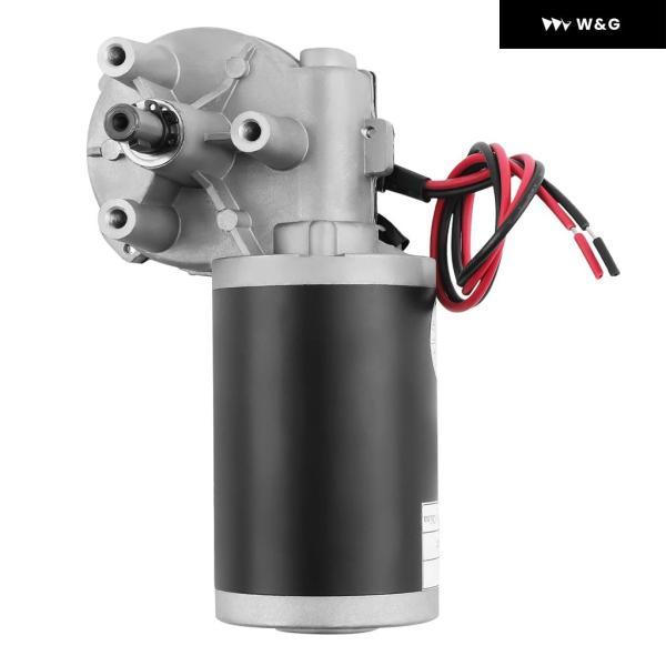 並行輸入品 24V リバーシブルウォームギアモーター 高トルク減速電動ギア ボックス モーター 45...