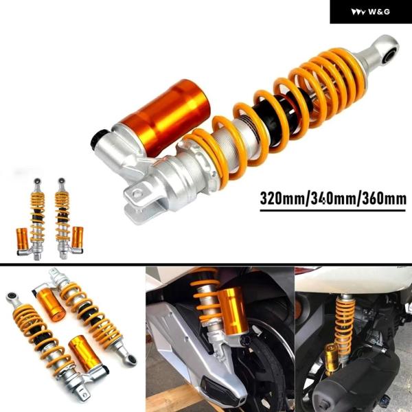 並行輸入品 320/340/360MM オートバイ バイク 倒立式リアショック アブソーバー ホンダ...