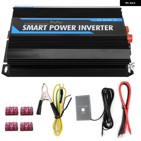 並行輸入品 2000W 12V220V 純粋正弦波電力電圧インバーター変圧器カーインバーター電力変換...