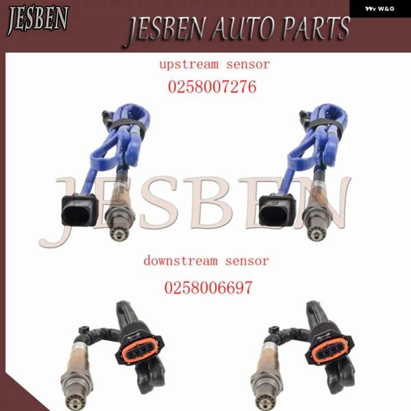 【並行輸入品】 4個 0258007276 0258006697 フロント リア ラムダ プローブ ...