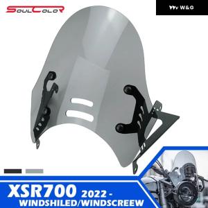 XSR700 22- スクリーン マーリンS3 ライトスモーク DART FLYSCREEN