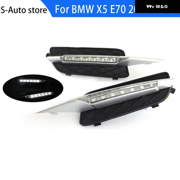 並行輸入品 1ペア 12V 車用 DRL LED デイタイム ランニングライト デイライト BMW ...