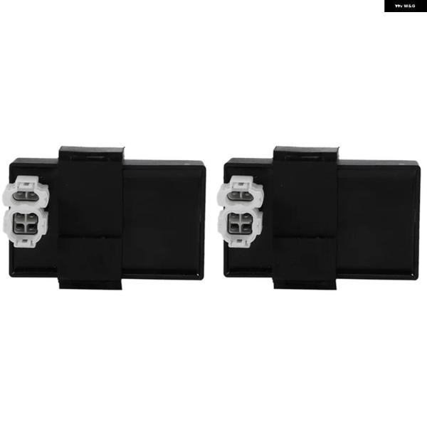 並行輸入品2個 CDI イグニッション ボックス ブラック プラスチック ホンダ XL 600 V ...