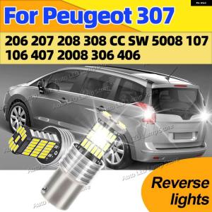 並行輸入品 6000K ホワイト LED リバースライト バックアップ 電球 1156 BA15S ランプ プジョー 307 206 207 208 308 CC SW 5008