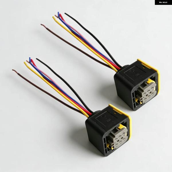並行輸入品2個 6ピンコネクタワイヤー ハーネス スカニア コーナーライト プラグソケット 配線アク...