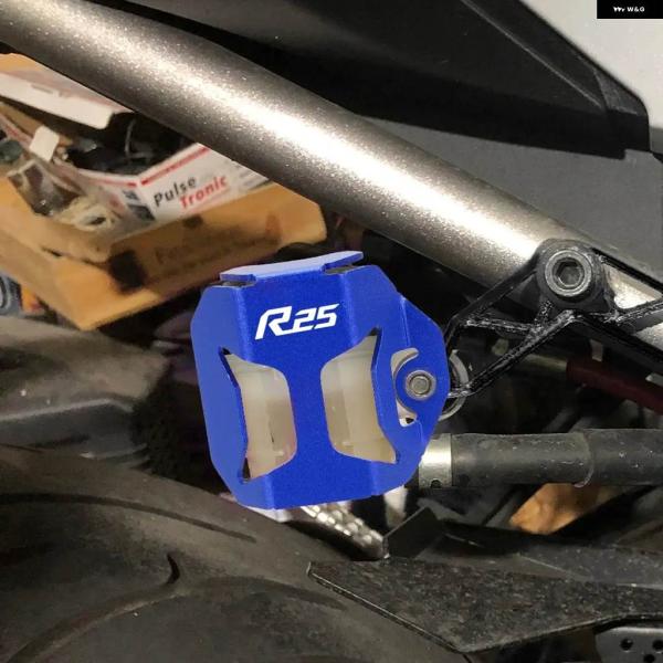 並行輸入品 ヤマハ YZF R25 YZFR25 YZF-R25 リアブレーキフルード リザーバー ...