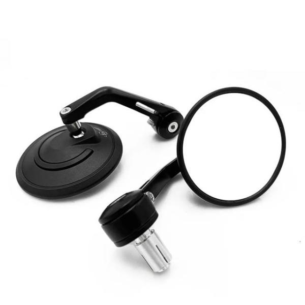 並行輸入品 e-mark オートバイハンドルバーミラー 7/8インチ 22mm バーエンドミラー ミ...