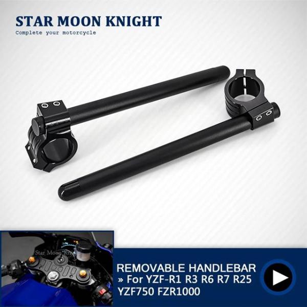 並行輸入品 オートバイ クリップオンライザー レギュラーハンドルバー ヤマハ YZF-R1 YZF-...