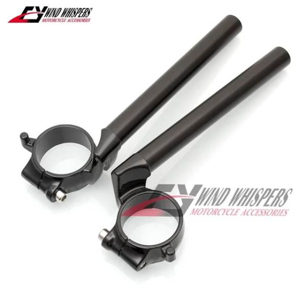 並行輸入品 50mm Motorcycle 7/8インチ Clip-On Handlebars  H...