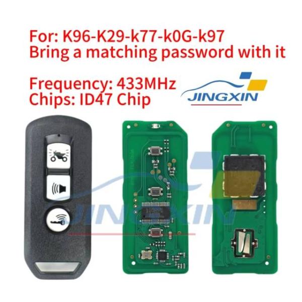 並行輸入品 ホンダ バイク  スマートカー キー K77K29K96K97KOG 433MHz ID...