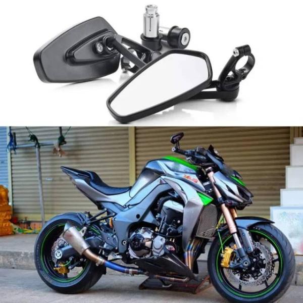 並行輸入品 オートバイバーエンドバックミラー 22 MM 7 8i ヤマハ 25 R15 R25 R...