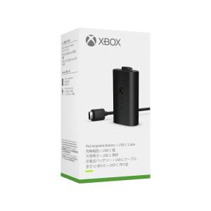 純正品Xbox 充電式バッテリー + USB-C ケーブル