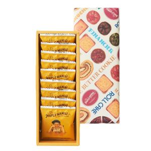 【新品】メープルマニア　メープルバタークッキー　メープルジャンドゥーヤクッキー ザ・メープルマニア」 より人気のバタークッキーに新味が登場！大人び