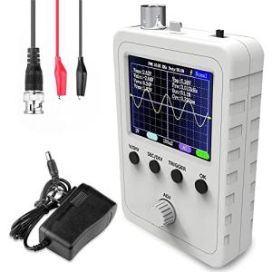 オシロスコープ 2.4インチTFT ハンドヘルド デジタル オシロスコープキット オシロスコープテスター 0-200KHz 5mV/Div ? 20V