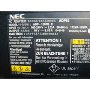 NEC 純正 LaVie用19V~8.16A/ADP93/ADP-150TB C/PC-MA-K39｜dailyfactory