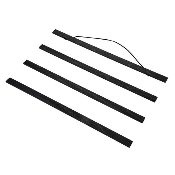 タペストリー棒 ポスターハンガー 壁掛けフレーム 磁石付き 掛け軸風 木製 インテリア向き(80cm...