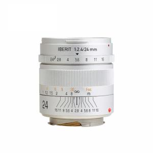 KIPON 単焦点レンズ IBERIT (イベリット)?24mm f / 2.4レンズ for Leica Mレンズ Frosted Sil｜dailyfactory