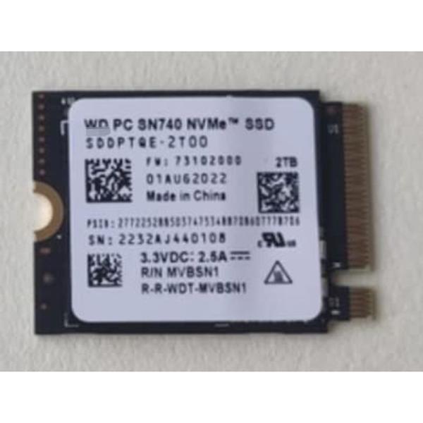 SANEI Impoet WD SN740 2TB SSD PC M.2 2230 NAND Fla...