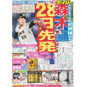 デイリースポーツ（東京宅配版）2022年8月23日付