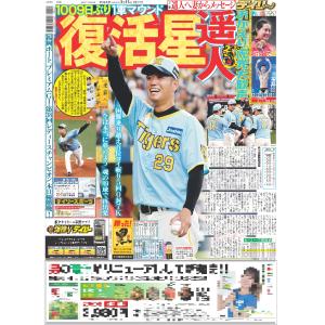 デイリースポーツ(関西版)2024年8月12日付の商品画像