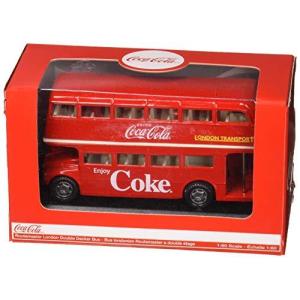 Coca Colaシリーズ ルートマスター ロンドン ダブルデッカー バス 1/64スケール 464001