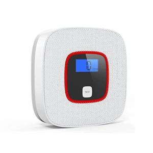 OBEST アラーム 検出器 デジタル表示付き 電池式 壁掛け式 取り付け簡単 防災グッズ 防災備蓄品