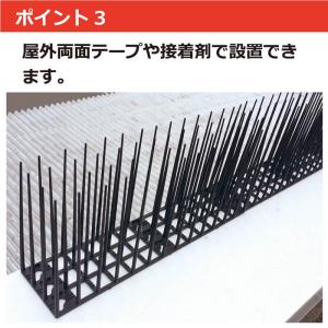 鳥よけ シート カラス ハト トゲ ロング 高...の詳細画像4